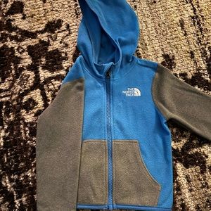 12-18 The North Face infant glacier hoodie